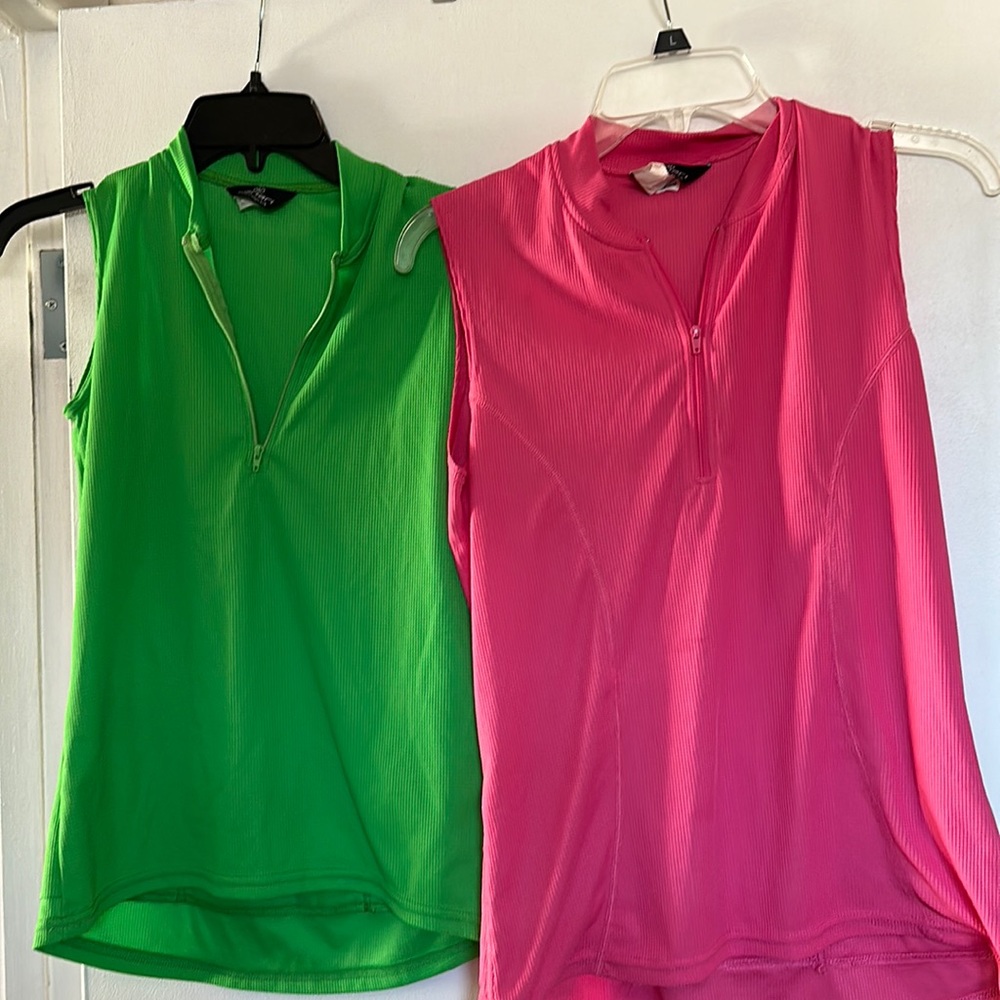 Two Canari Bike Jersey Tanks